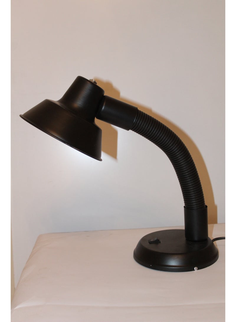 table lamp with flexible arm moves 360 degree-Black color - Image 4